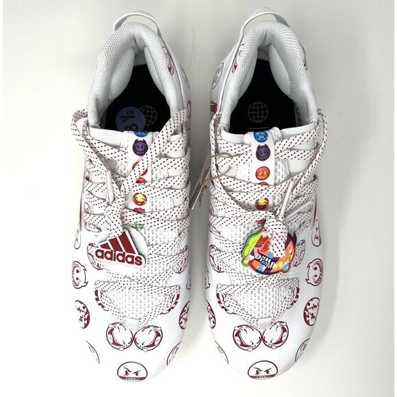 Adidas Freak 22 Big Mood DSG SM Football Cleats GZ6901 Mens Size 8.5 White Red main image 6